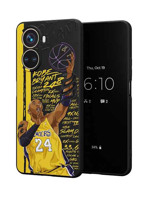 Силиконовый чехол для Huawei Nova 10 SE "NOVEL: Kobe Bryant"