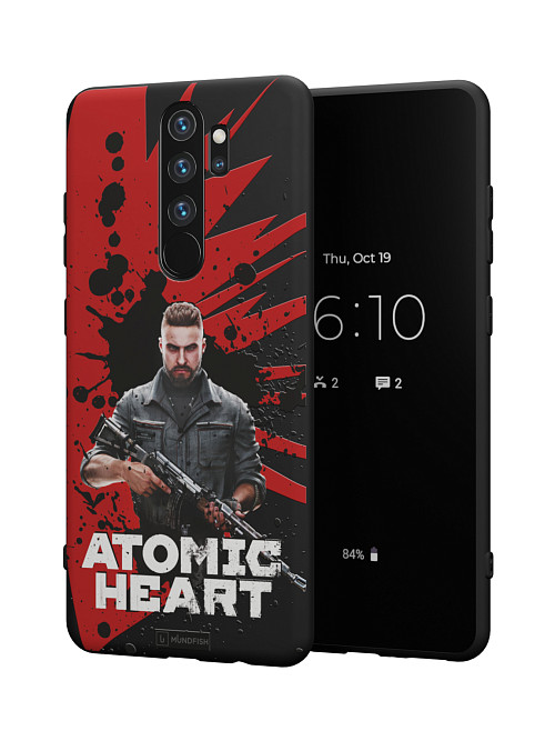Силиконовый чехол для Xiaomi Redmi Note 8 Pro "Atomic Heart: Майор Нечаев"