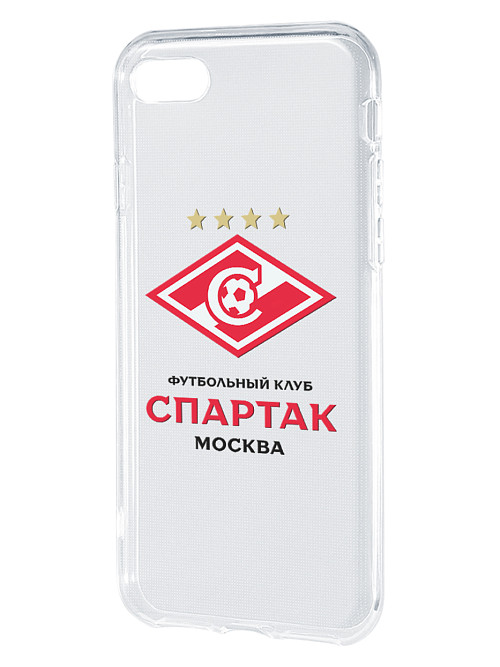 Силиконовый чехол для Apple iPhone 8 "Российский футбольный клуб Спартак"