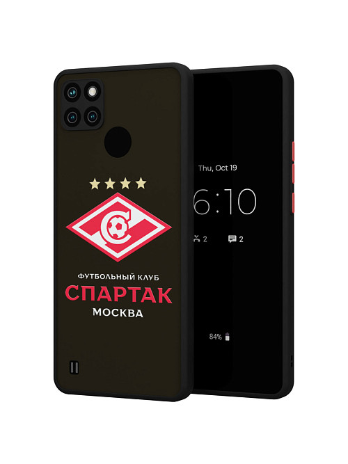 Противоударный чехол для realme C25Y "Спартак - чемпион"