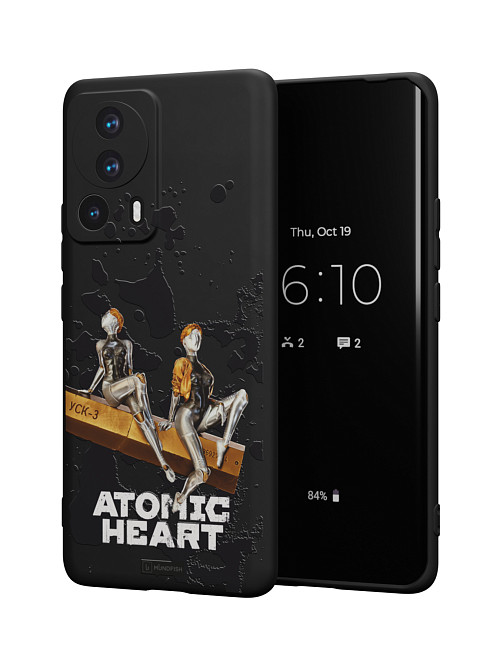 Силиконовый чехол для Xiaomi 13 Lite "Atomic Heart: Боевые близняшки"