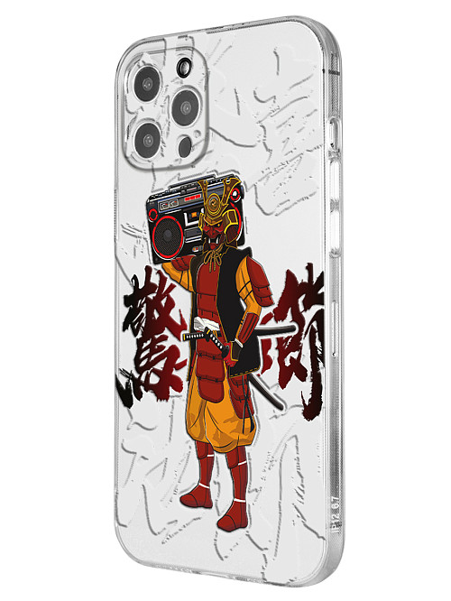 Силиконовый чехол для Apple iPhone 12 Pro Max Hip-hop Samurai