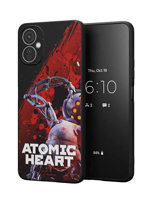 Силиконовый чехол для Tecno Camon 19 Neo "Atomic Heart: Беляш (МА-9)"