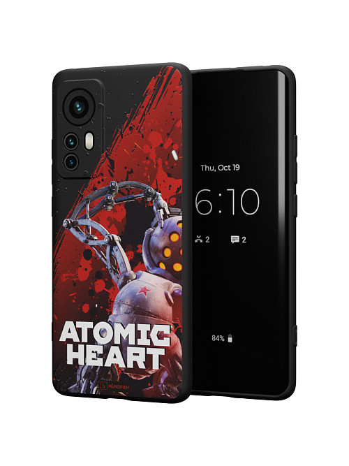 Силиконовый чехол для Xiaomi 12 "Atomic Heart: Беляш (МА-9)"