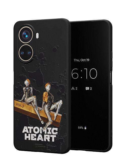 Силиконовый чехол для Huawei Nova 10 SE "Atomic Heart: Боевые близняшки"