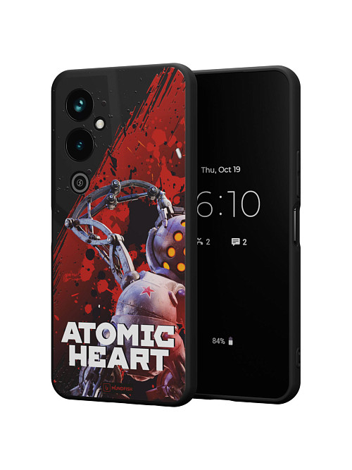 Силиконовый чехол для Tecno Pova 4 Pro "Atomic Heart: Беляш (МА-9)"