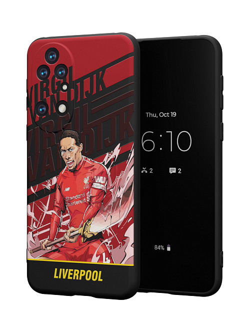 Силиконовый чехол для Huawei P50 "NOVEL: Liverpool"