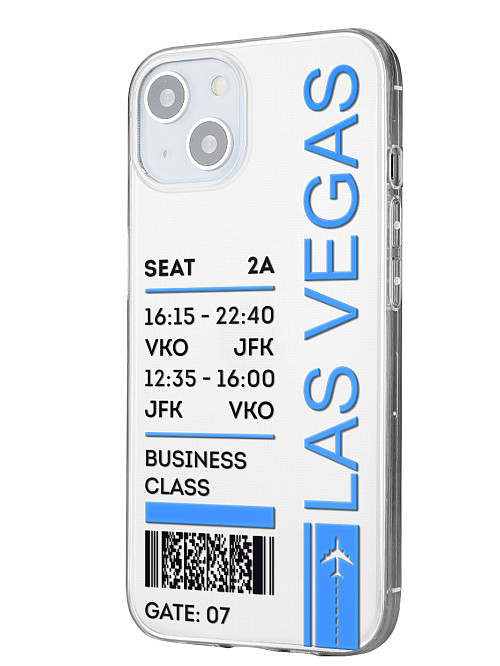 Силиконовый чехол для Apple iPhone 13 Билет в Лас-Вегас