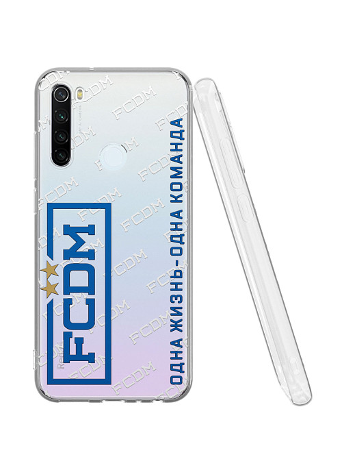 Силиконовый чехол для Xiaomi Redmi Note 8T "Динамо: FCDM"