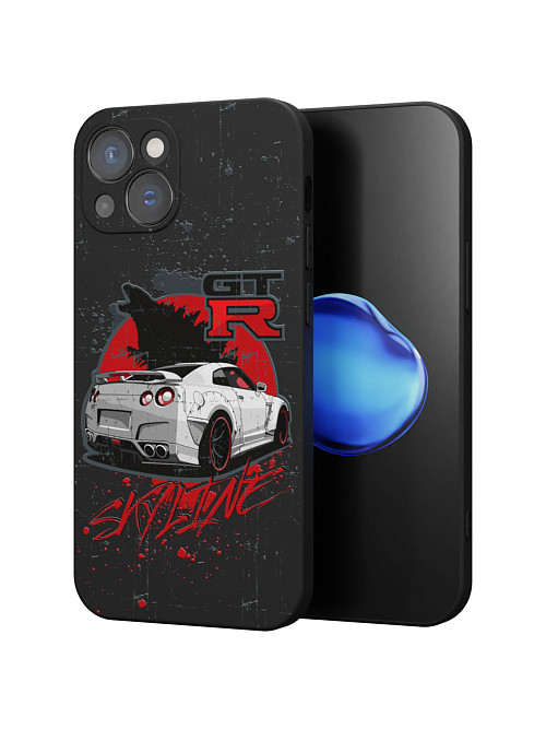 Силиконовый чехол для Apple iPhone 13 "Nissan SKYLINE GTR" Силиконовый чехол для Apple iPhone 13 "Nissan SKYLINE GTR"