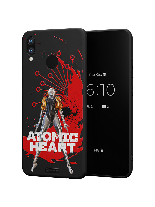 Силиконовый чехол для Honor 8X (2018) "Atomic Heart: Правая близняшка"