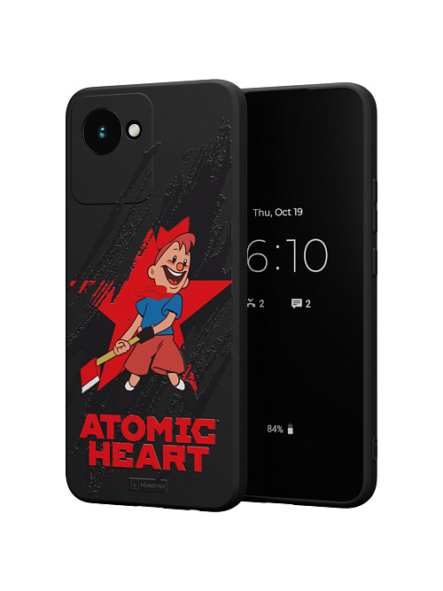 Силиконовый чехол для realme C30/C30S/realme Narzo 50i Prime "Atomic Heart: Пионер"