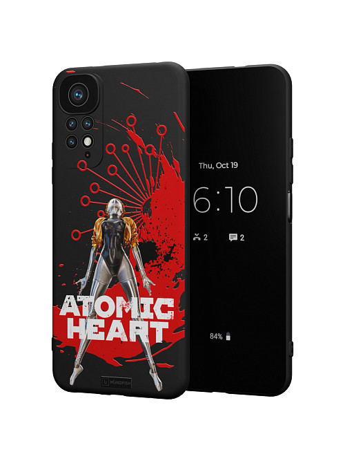 Силиконовый чехол для Xiaomi Redmi Note 11S (4G) "Atomic Heart: Правая близняшка"