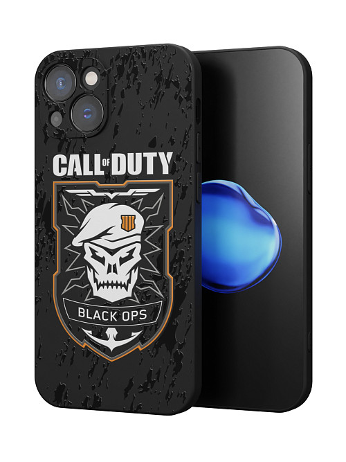 Силиконовый чехол для Apple iPhone 15 Plus "NOVEL: Call of Duty"