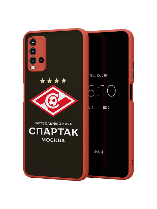 Противоударный чехол для Xiaomi Redmi 9T "ФК Спартак"