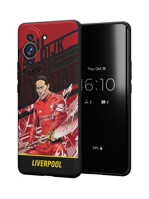 Силиконовый чехол для Huawei Nova 10 Pro "NOVEL: Liverpool"