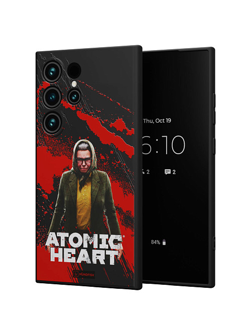 Силиконовый чехол для Samsung Galaxy S24 Ultra "Atomic Heart: Баба Зина"