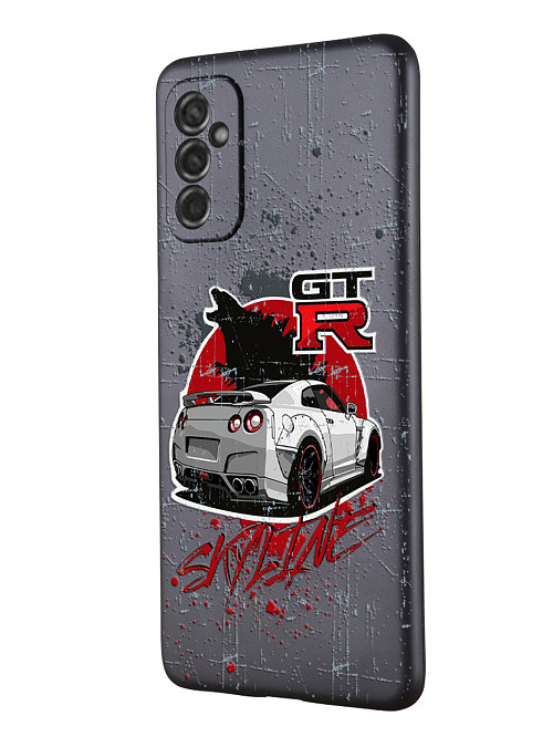 Силиконовый чехол для Samsung Galaxy M52 (5G) Nissan SKYLINE GTR