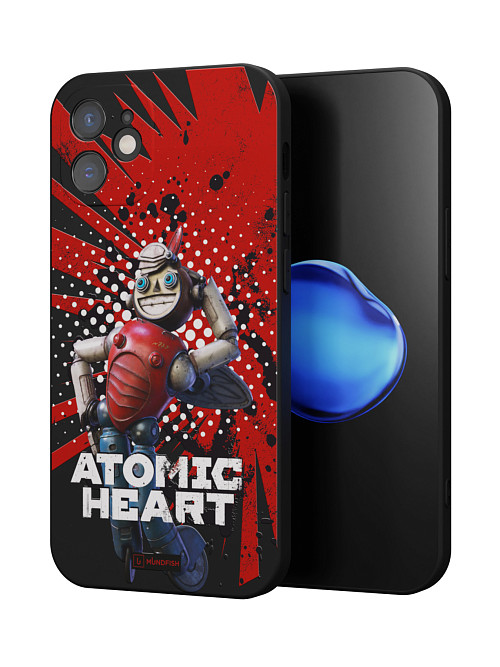 Силиконовый чехол для Apple iPhone 12 Mini "Atomic Heart: Дикси"