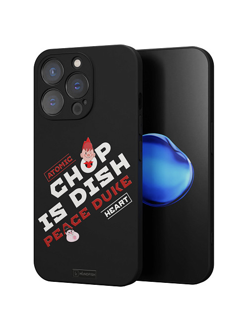 Силиконовый чехол для Apple iPhone 13 Pro "Atomic Heart: Peace Duke"