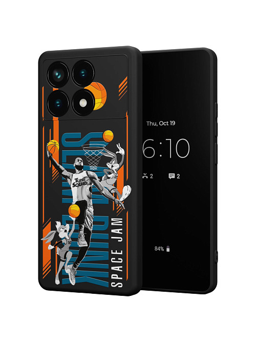 Силиконовый чехол для Poco X6 Pro (5G) "NOVEL: Slam Dunk"