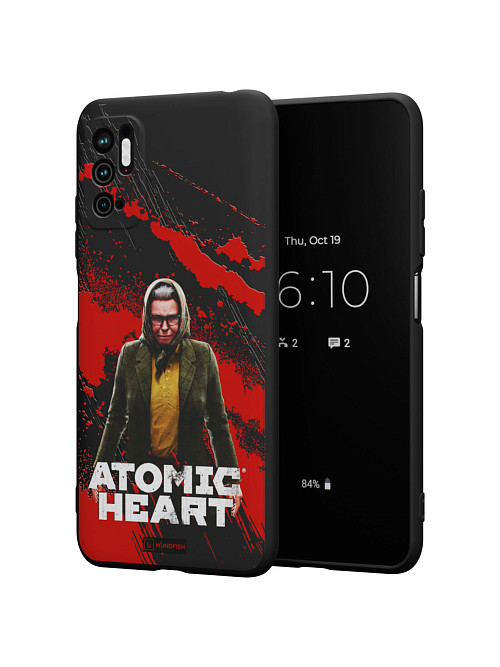 Силиконовый чехол для Poco M3 Pro "Atomic Heart: Баба Зина"