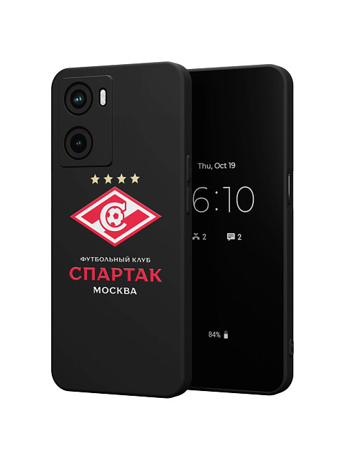 Силиконовый чехол для OPPO A77S (4G) "ФК Спартак Москва"