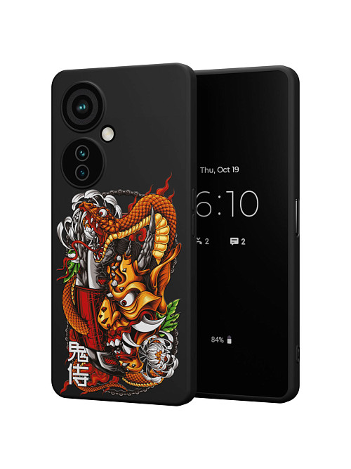 Силиконовый чехол для OnePlus Nord CE 3 Lite (5G) "Змея"