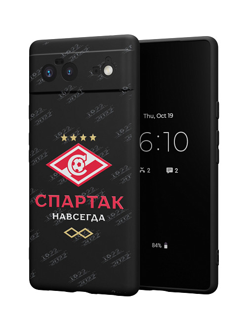 Силиконовый чехол для Google Pixel 6 "Спартак - навсегда"