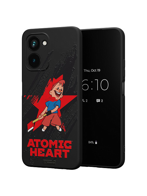 Силиконовый чехол для realme C33 "Atomic Heart: Пионер"