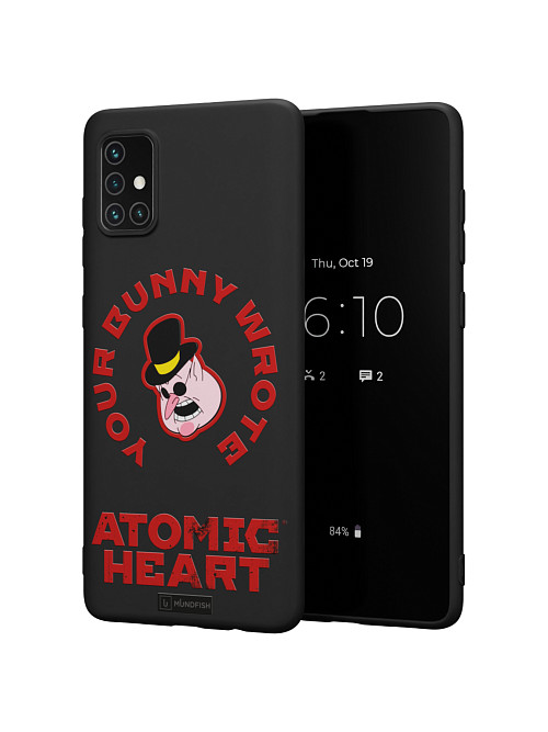 Силиконовый чехол для Samsung Galaxy A71 "Atomic Heart: Капиталист"