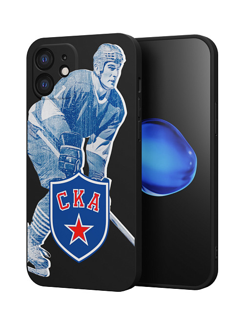 Силиконовый чехол для Apple iPhone 12 "СКА: Игрок клуба"