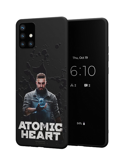 Силиконовый чехол для Samsung Galaxy A51 (4G) "Atomic Heart: Товарищ Нечаев"