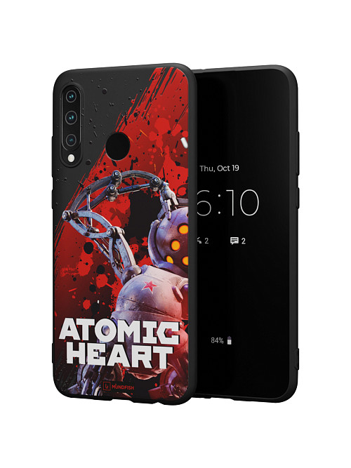 Силиконовый чехол для Honor 10i "Atomic Heart: Беляш (МА-9)"