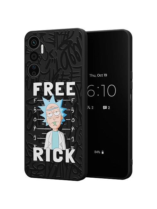 Силиконовый чехол для Infinix Hot 20 (4G) "NOVEL: Free Rick"