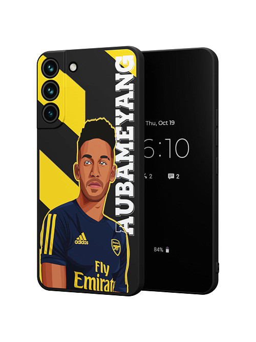 Силиконовый чехол для Samsung Galaxy S22+ (5G) "NOVEL: Boateng"