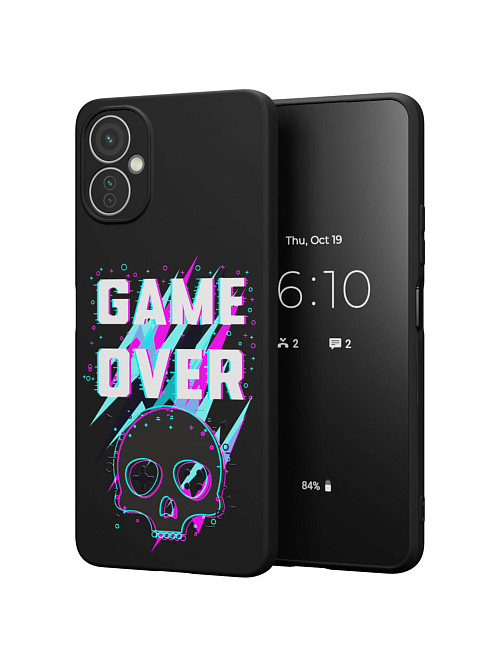 Силиконовый чехол для Tecno Camon 19 Neo "Game over"