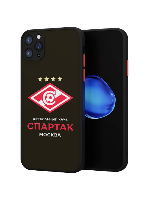 Противоударный чехол для Apple iPhone 11 Pro Max "Спартак - чемпион"