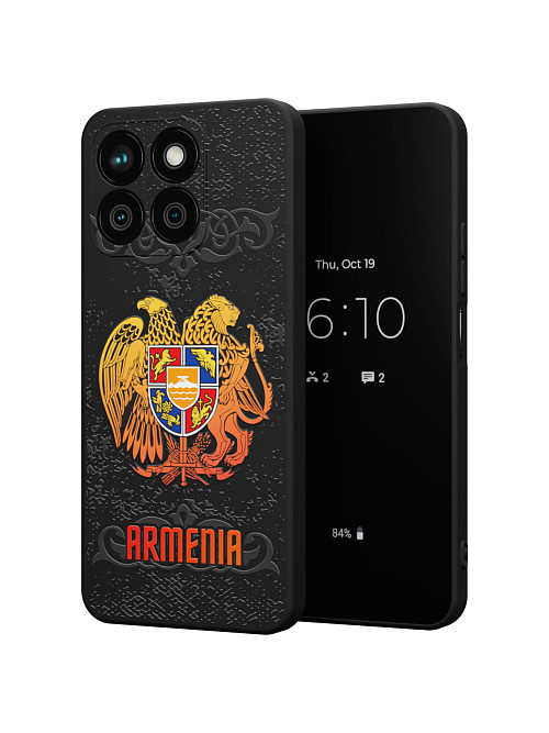 Силиконовый чехол для Honor X8b "Герб Армении"