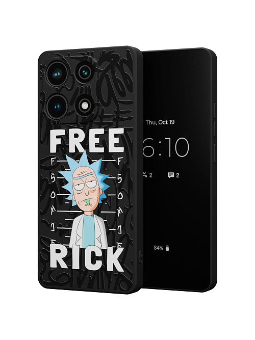 Силиконовый чехол для Xiaomi Redmi Note 13 (4G) "NOVEL: Free Rick"