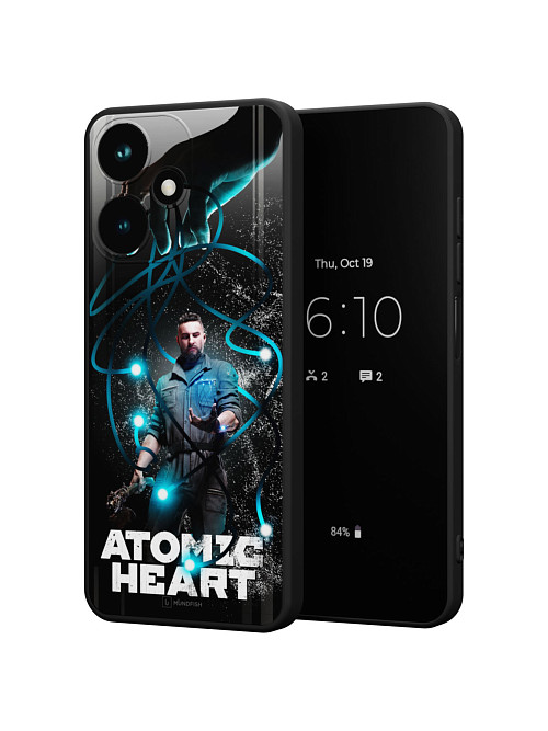 Силиконовый чехол для Infinix HOT 30 (4G) "Atomic Heart: ХРАЗ"