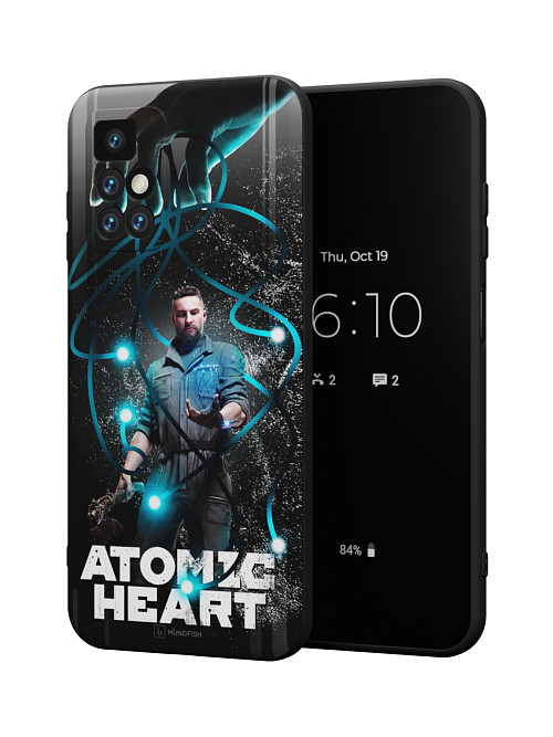 Силиконовый чехол для Xiaomi Redmi 10 "Atomic Heart: ХРАЗ"