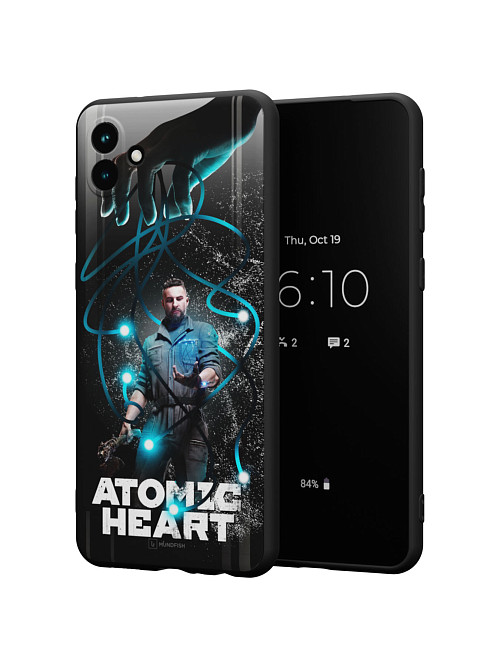 Силиконовый чехол для Samsung A04 (4G) "Atomic Heart: ХРАЗ"