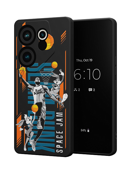 Силиконовый чехол для Tecno Camon 20 premier "NOVEL: Slam Dunk"