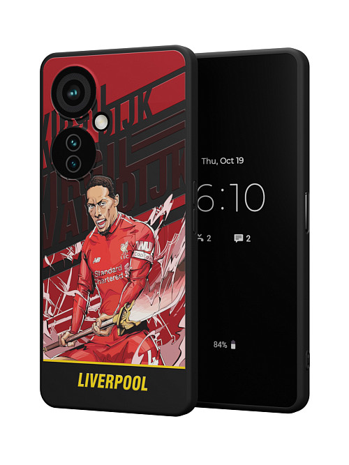 Силиконовый чехол для OnePlus Nord CE 3 Lite (5G) "NOVEL: Liverpool"