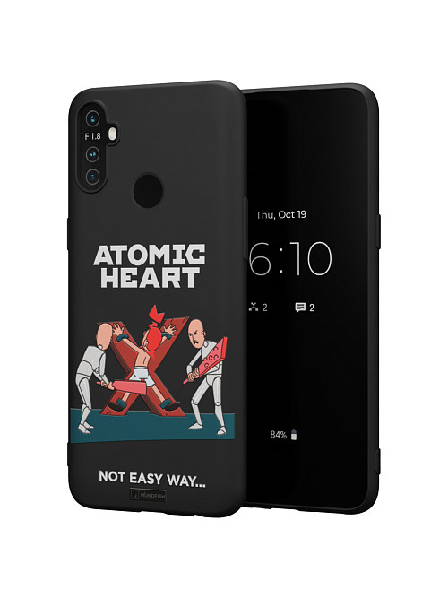 Силиконовый чехол для Realme C3 "Atomic Heart: Not Easy Way"