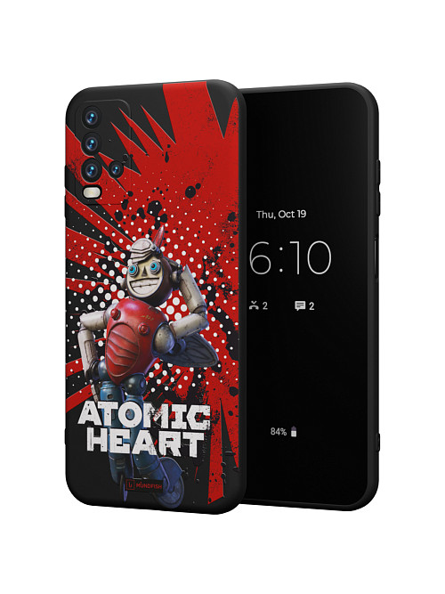 Силиконовый чехол для Xiaomi Redmi 9T "Atomic Heart: Дикси"