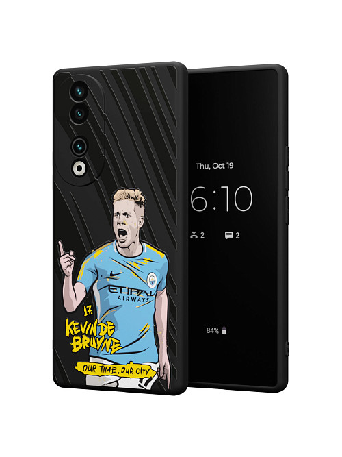 Силиконовый чехол для Honor 90 "NOVEL: Kevin de Bruyne"