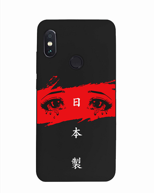 Силиконовый чехол для Xiaomi Redmi Note 5 Pro Грустные глаза