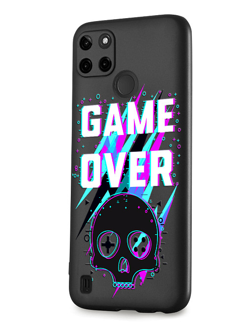 Силиконовый чехол для realme C21Y/C25Y Game over